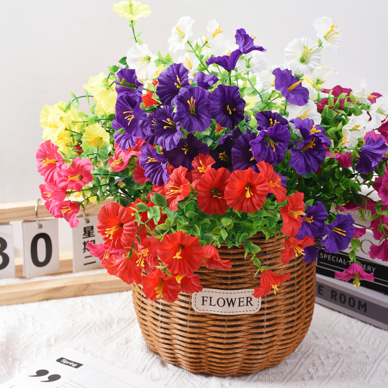 Artificial Flower (16pcs/set), Faux Flower, Decorative Flower for Home Garden, Porch, Window Box, Yard and Seasonal Celebrations, Spring/Summer Decoration, Fruit, Artificial Flower Plant #GLOBAL PICKS-JY
