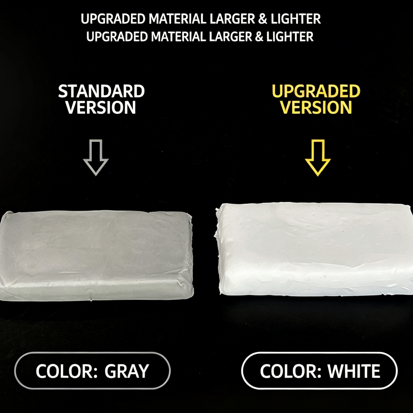 Individually Wrapped Repair Putty, Reusable Gap Filler Sealant for Wall Cracks, Pipe Holes & Draft Stopping, DIY Home Caulk Alternative-XXS