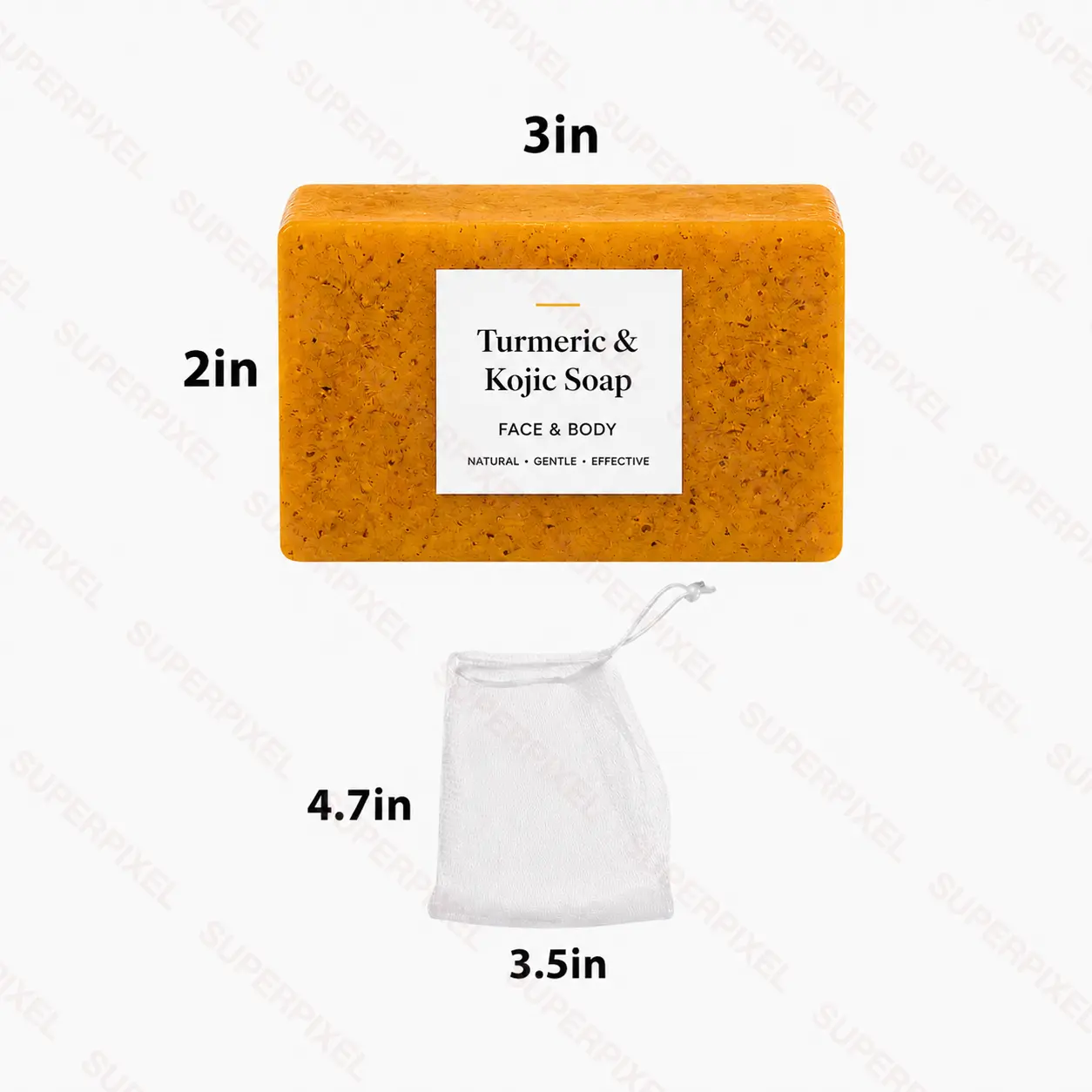 šLemon Turmeric Kojic Acid Soap, Turmeric & Kojic Acid Brightening Soap, Dark Spot Remover, Kojic Acid Soap, Soap Body CareBody Wash Lemon Flawless Organic-xlb