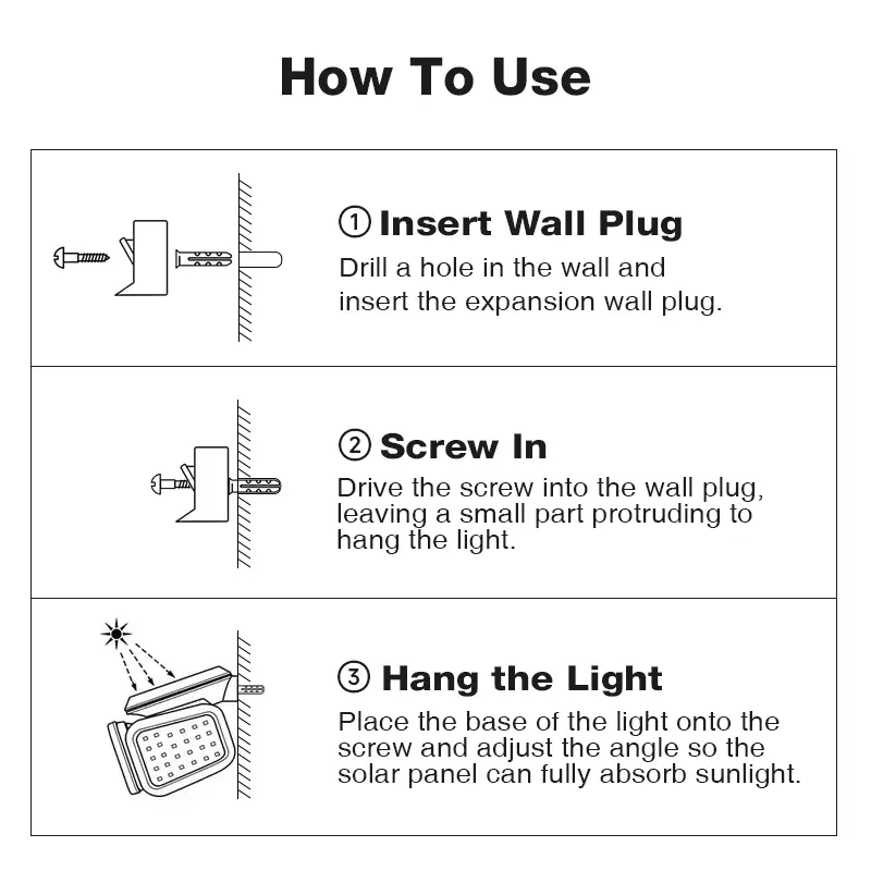 ✨3 Head Solar Motion Sensor Outdoor Light, 216 LED Security Floodlight with Remote Control, IP65 Waterproof Adjustable Wall Lamp Solar Powered for Garden Garage Yard Porch Driveway-JY