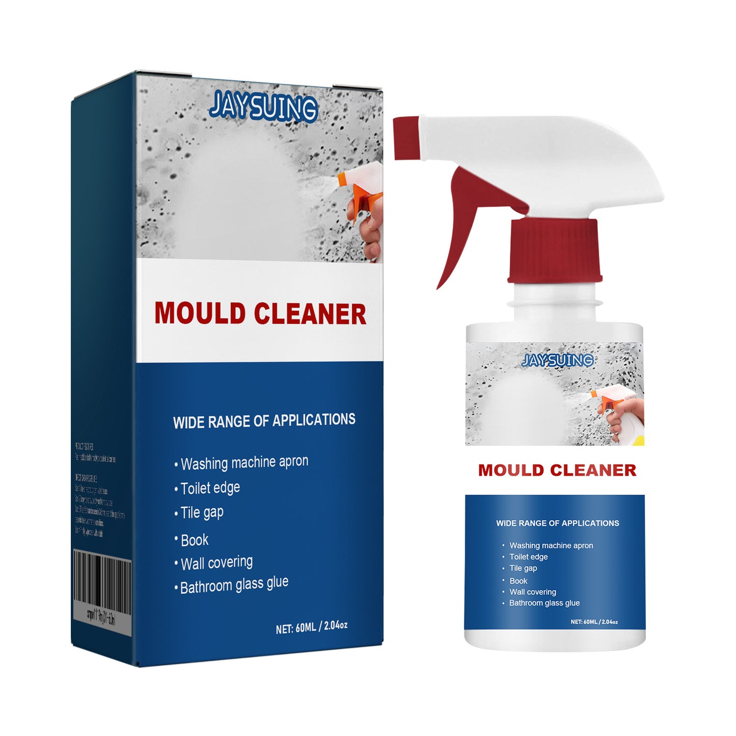 Instant Wall Mold Remover Spray - Fast-Acting Tile & Bathroom Cleaner (Visible Results)-III