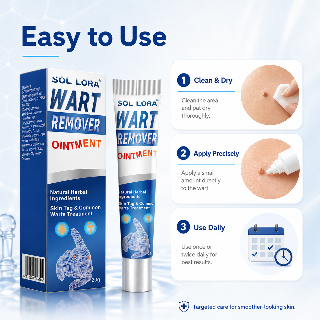 Targeted Wart & Skin Tag Care with Herbal-Inspired Formula-JY