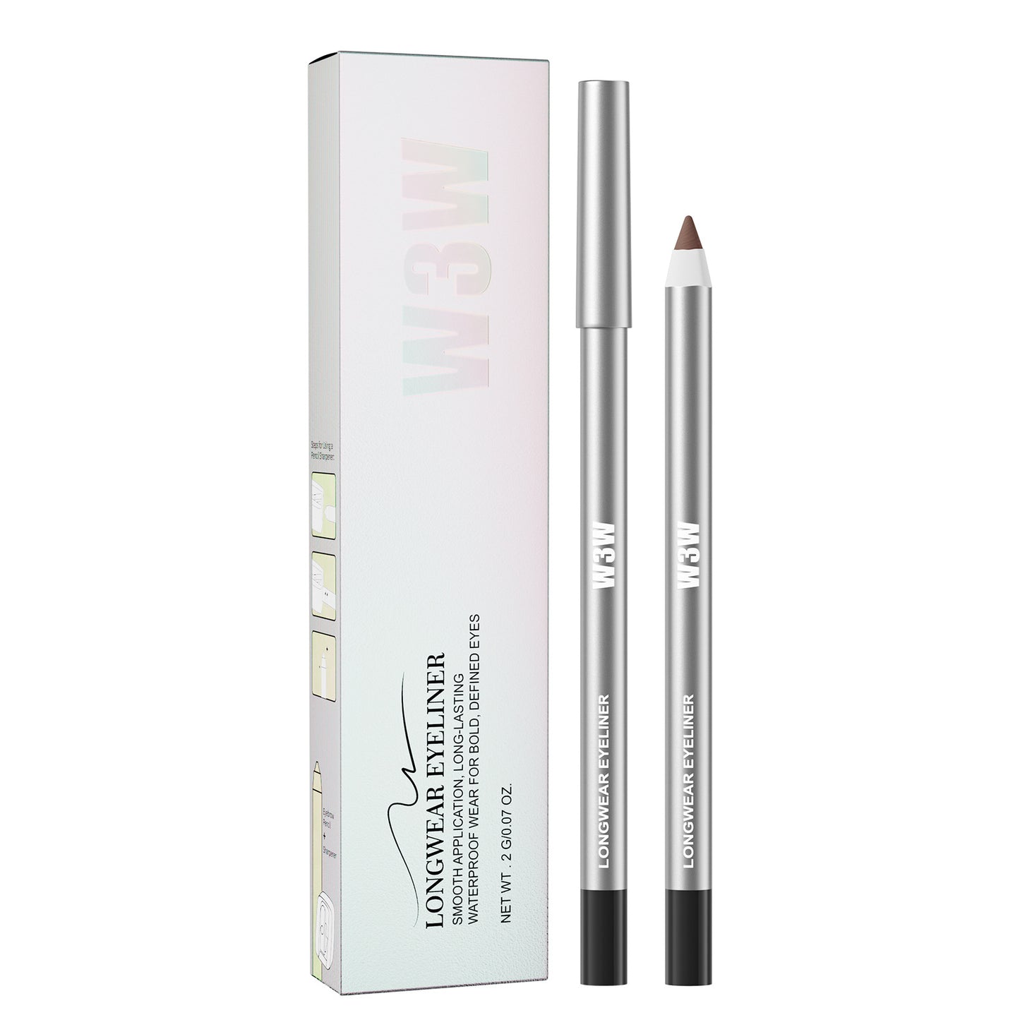 24HR Waterproof Eyeliner Pencil ✨ Smudge-Proof, Creamy & Easy to Apply for Day-to-Night Looks-JY
