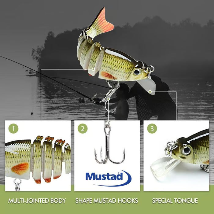 🔥 HOT SALE 49% OFF🔥2'' Lifelike Fishing Lures for Freshwater and Saltwate-EDC