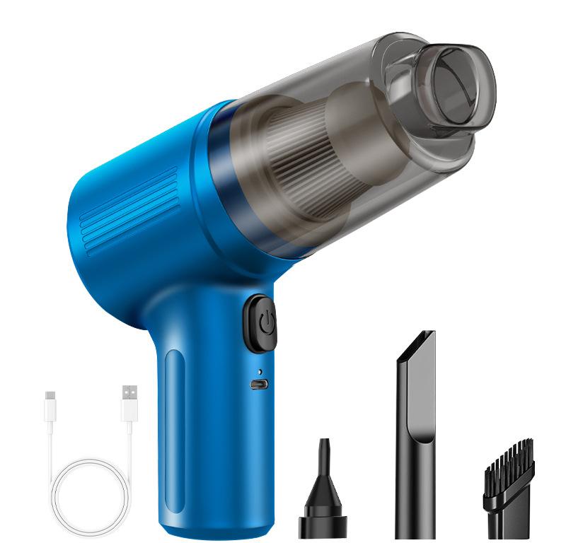 Wireless Handheld Car Vacuum Cleaner I 3000Pa Strong Suction, Blow &Vacuum 2-in-1, Car & Home Dual Use-CJP