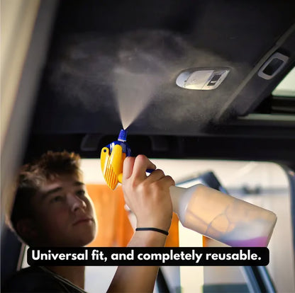 🔥LAST DAY 50% OFF - 🌟💦 3-Pack Universal Fit 360° Spray Bottle Adapter-EDC