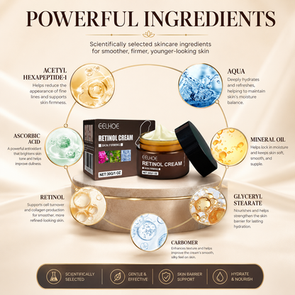 🥰EELHOE Retinol Anti-Aging Cream –✨ Bring Back Your Youthful Radiance！-AUX