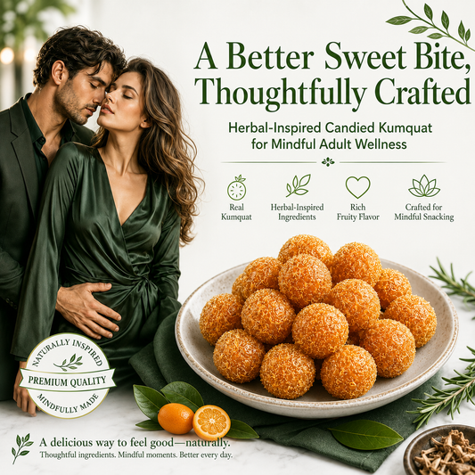 😋Herbal Licorice Kumquat-💪Bring your bodyback to its youthful prime!-AUX