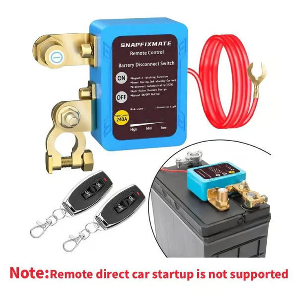Remote Car Power Control | Battery Protection & Added Security