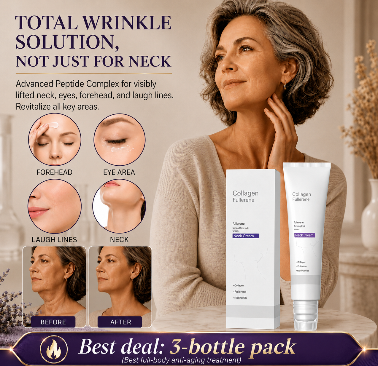 Ultimate Collagen Firming Cream – Targets All Types of Wrinkles for Younger-Looking Skin ⭐-III