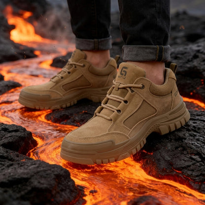 ⚡Comfort & Protection for Men 30+🥾Built for hard work environments✦non-conductive, puncture-resistant, waterproof & slip-resistant✦All-day comfort built 🚚 Today Only: Save 50% + Free Shipping Protected Shipping -III