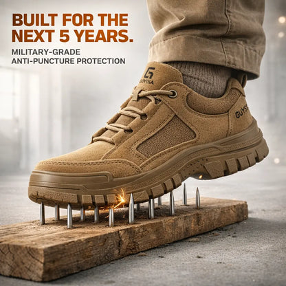 ⚡Comfort & Protection for Men 30+🥾Built for hard work environments✦non-conductive, puncture-resistant, waterproof & slip-resistant✦All-day comfort built 🚚 Today Only: Save 50% + Free Shipping Protected Shipping -III