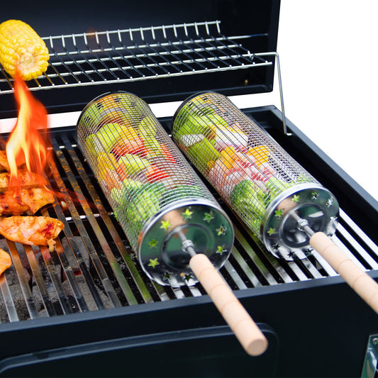 This Rolling Grill Basket Changes BBQ Forever 🔥