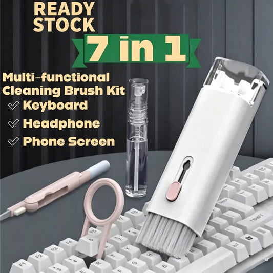 ✨7-in-1 Electronic Cleaning Kit, Keyboard Phone Earphone Cleaning Brush Pen-XLB