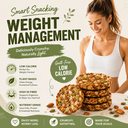 Premium Nut & Seed Crisps Naturally Crunchy Made for Smarter Everyday Snacking-TRL