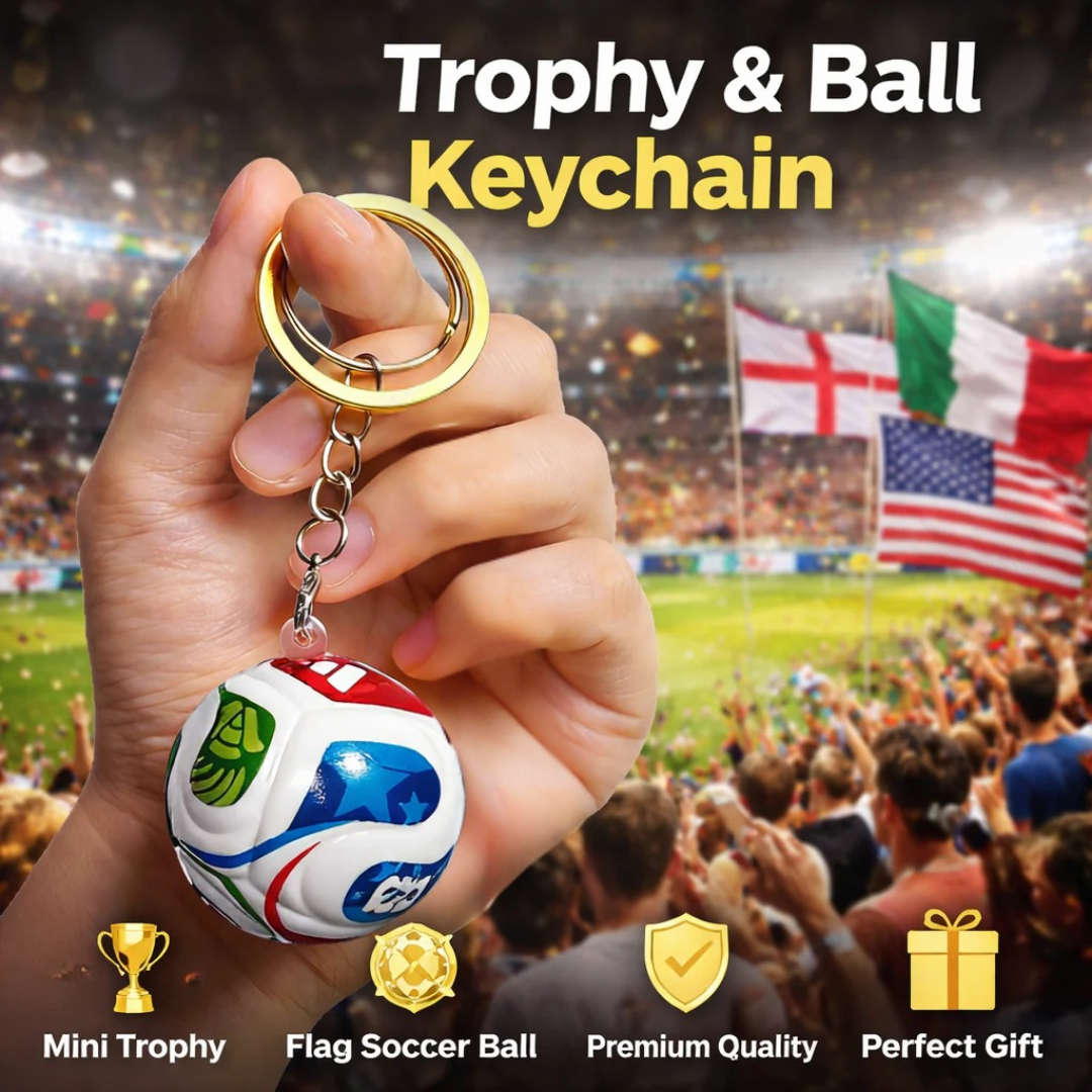 🔥Last Day 50% OFF⚽🏆 2026 Soccer Ball Keychain-JY