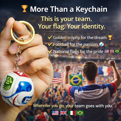 🔥Last Day 50% OFF⚽🏆 2026 Soccer Ball Keychain-JY