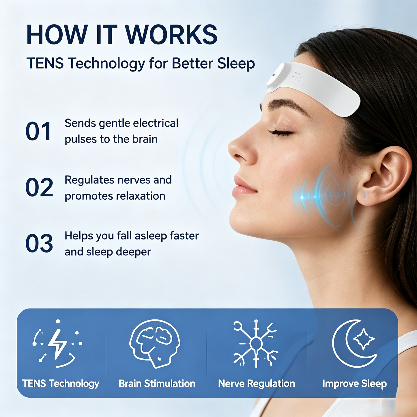 😴 Smart Electric Sleep Aid Device | Natural Insomnia Relief-WBJ
