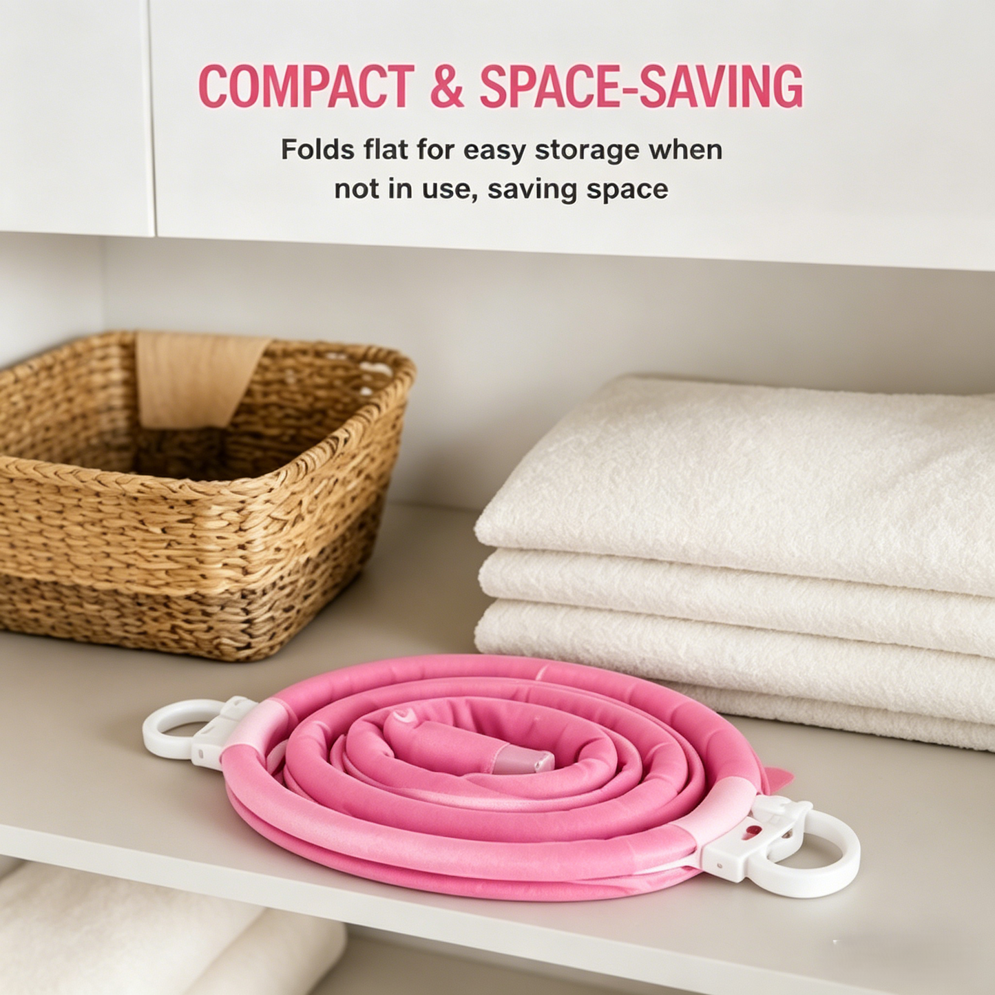 🌬️360° Spiral Bed Sheet & Blanket Drying Hanger | Heavy Duty-WBJ