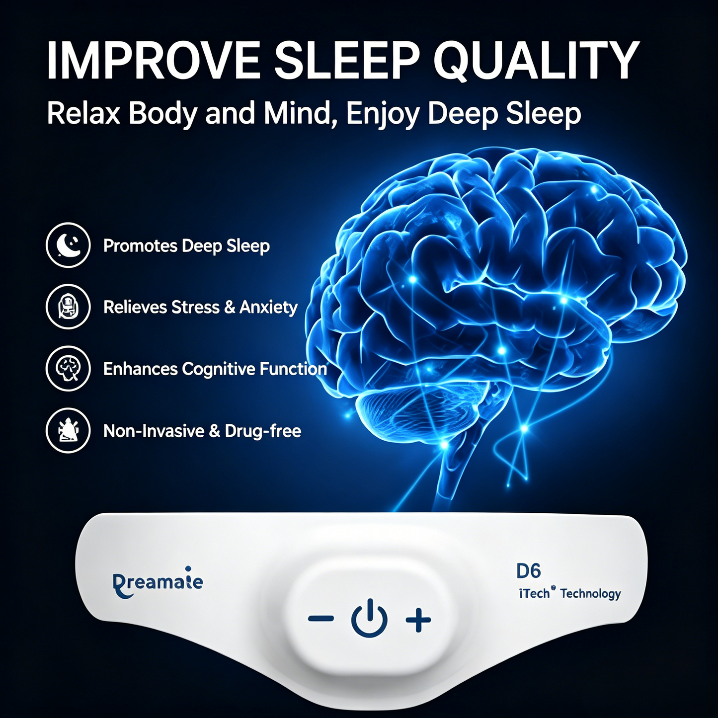 😴 Smart Electric Sleep Aid Device | Natural Insomnia Relief-WBJ