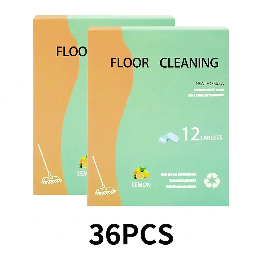 💎 1 Tablet = Deep Clean + Polish + Protect! ✨ All-In-One Floor Magic for Every Home 🏠-III