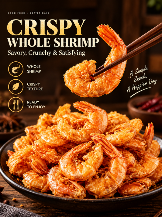 Deep Sea Caught Ready to Eat Crispy Shrimp -Felix