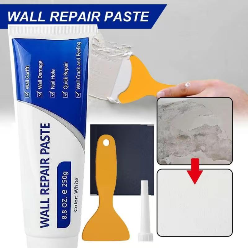 Drywall Patch Repair Kit 250g Wall Mending Agent Multi-functional Quick-drying Paste Adhesive Heavy Duty Concrete Sealant Waterproof Self-adhesive-JY