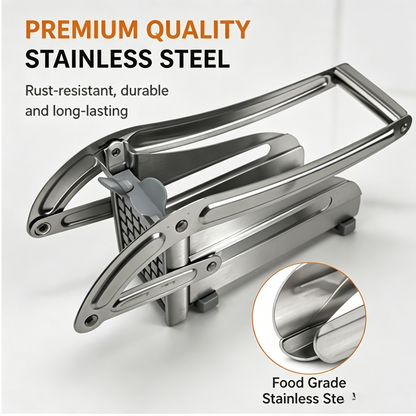 🥕 Multi-Purpose Vegetable Chopper | 2 Blades for Fries, Carrots & More-WBJ