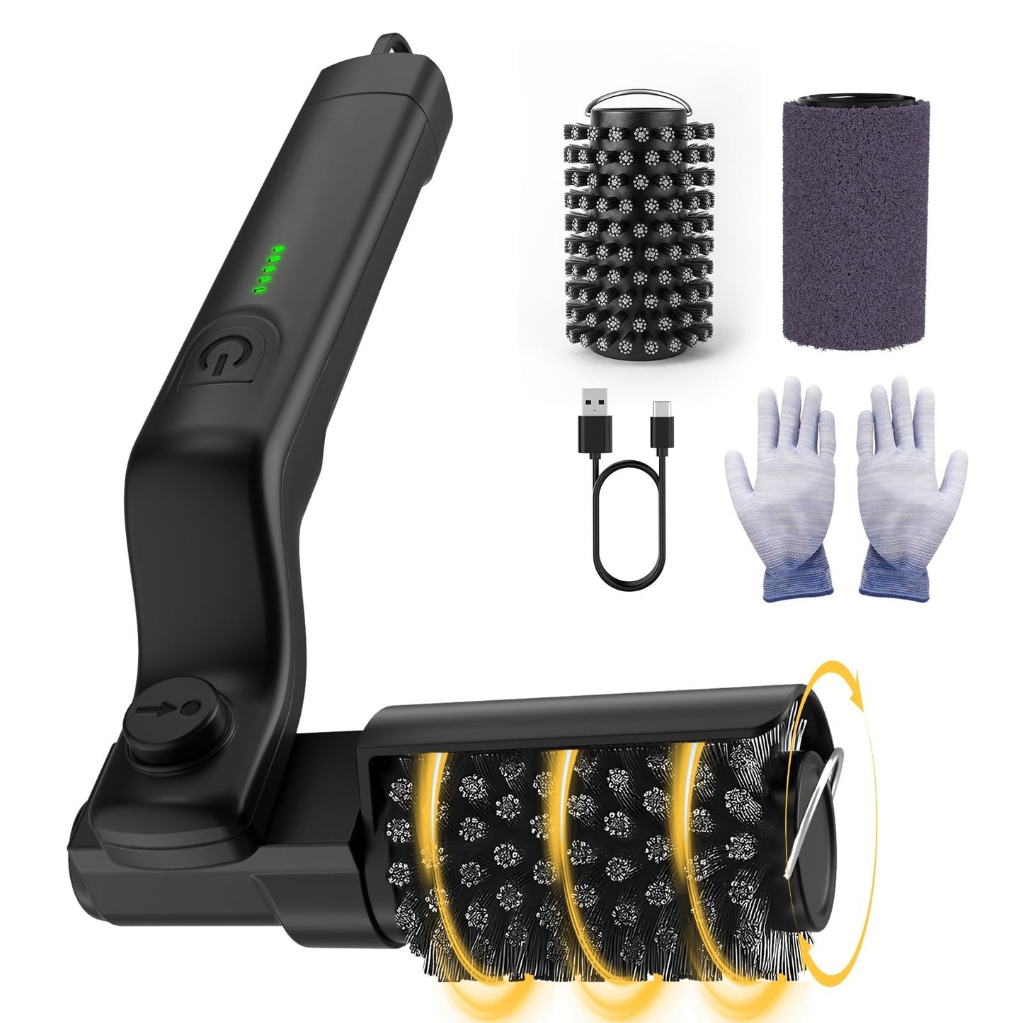 🥳2026 HOT SALE🥳💞50K+ SOLD!⚡🏡 50% OFF! Cordless Electric BBQ Brush – 2600mAh rechargeable, long handle & deep cleaning. No more sore wrists. Perfect for garden-JY