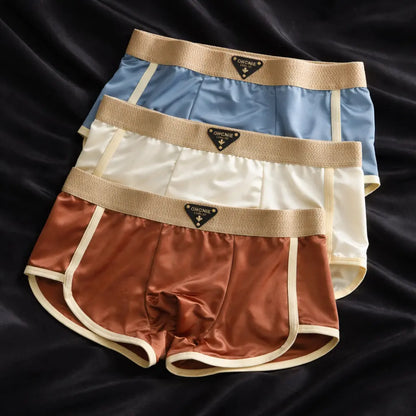💎Silk Boxer Briefs Designed for Men✦Anti-Chafing -2°C Cooling Ice Silk Comfort✦🎁Today Only: Save 60% + Free Shipping Protected Shipping -III
