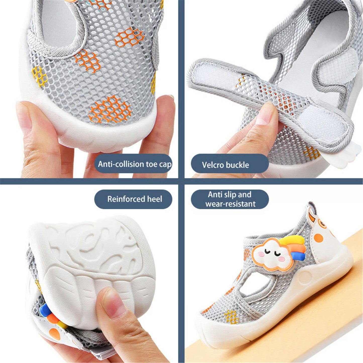 👼Non-Slip Baby Breathable Shoes for Spring And Summer-EDC