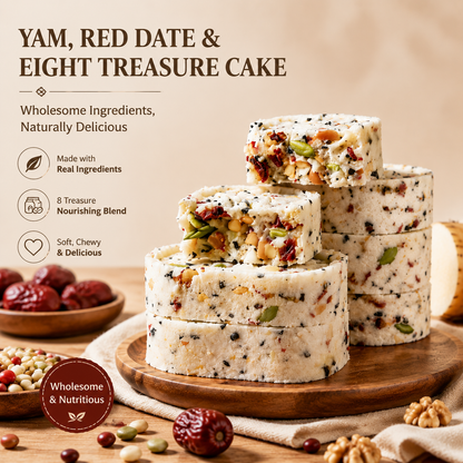 Natural Energy Snack Made With Red Dates, Yam & 8 Premium Ingredients-OKL