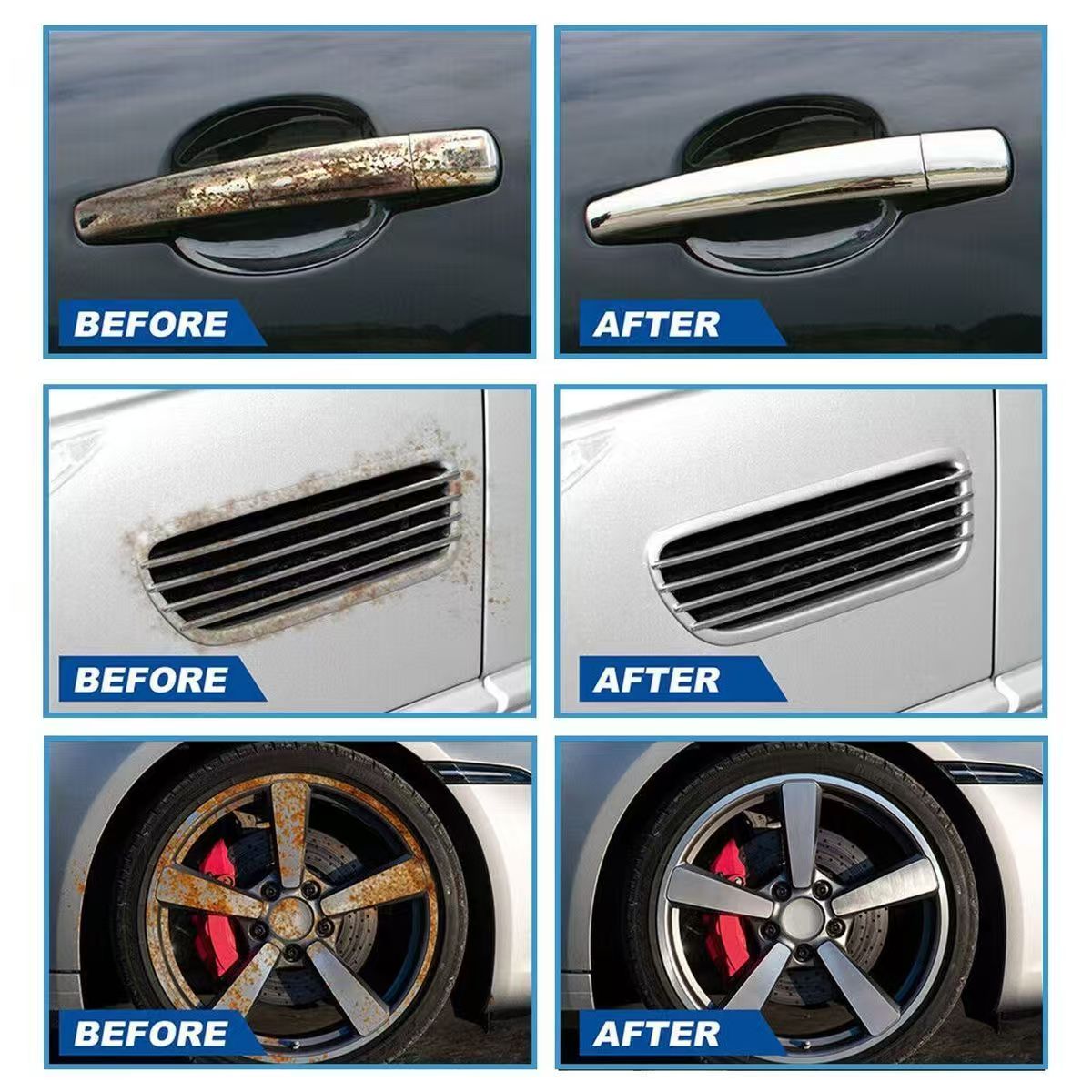 The Easiest Way to Renew Your Wheels! 🛞 Spray, Rinse, and Reveal a Showroom Shine. No Scrubbing Needed. Clear-Tech Formula for a Stress-Free Clean! ⚡-JY