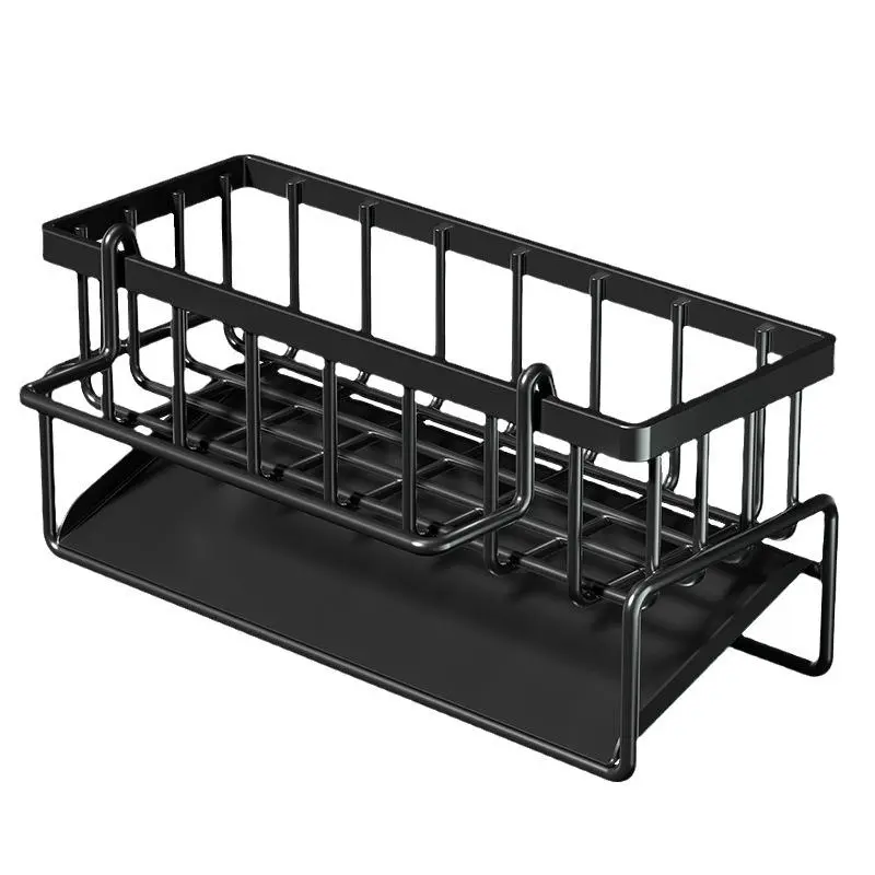 💧Kitchen Sink Organizer, 1 Count Space-Saving Sponge, Soap, Brush and Cloth Storage Rack, Kitchen Sink Storage Rack for Home and Dining Room-xlb