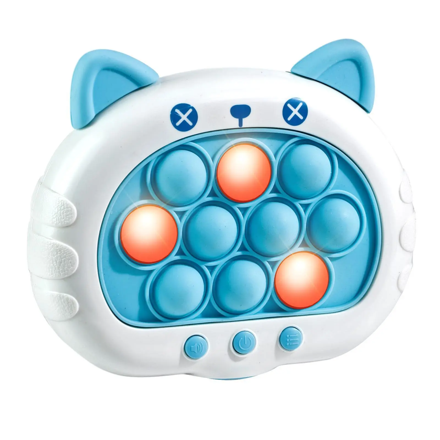 🎮Fast Push Pop Game Toy for Kids – Electronic Puzzle with Lights & Music, Memory Challenge, Multiplayer Mode, Stress Relief Toy for Children-XLB