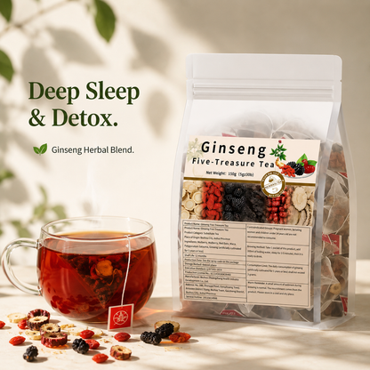☕Deep Sleep & Glow Tea  | 100% Organic Ginseng Blend 🌱-III