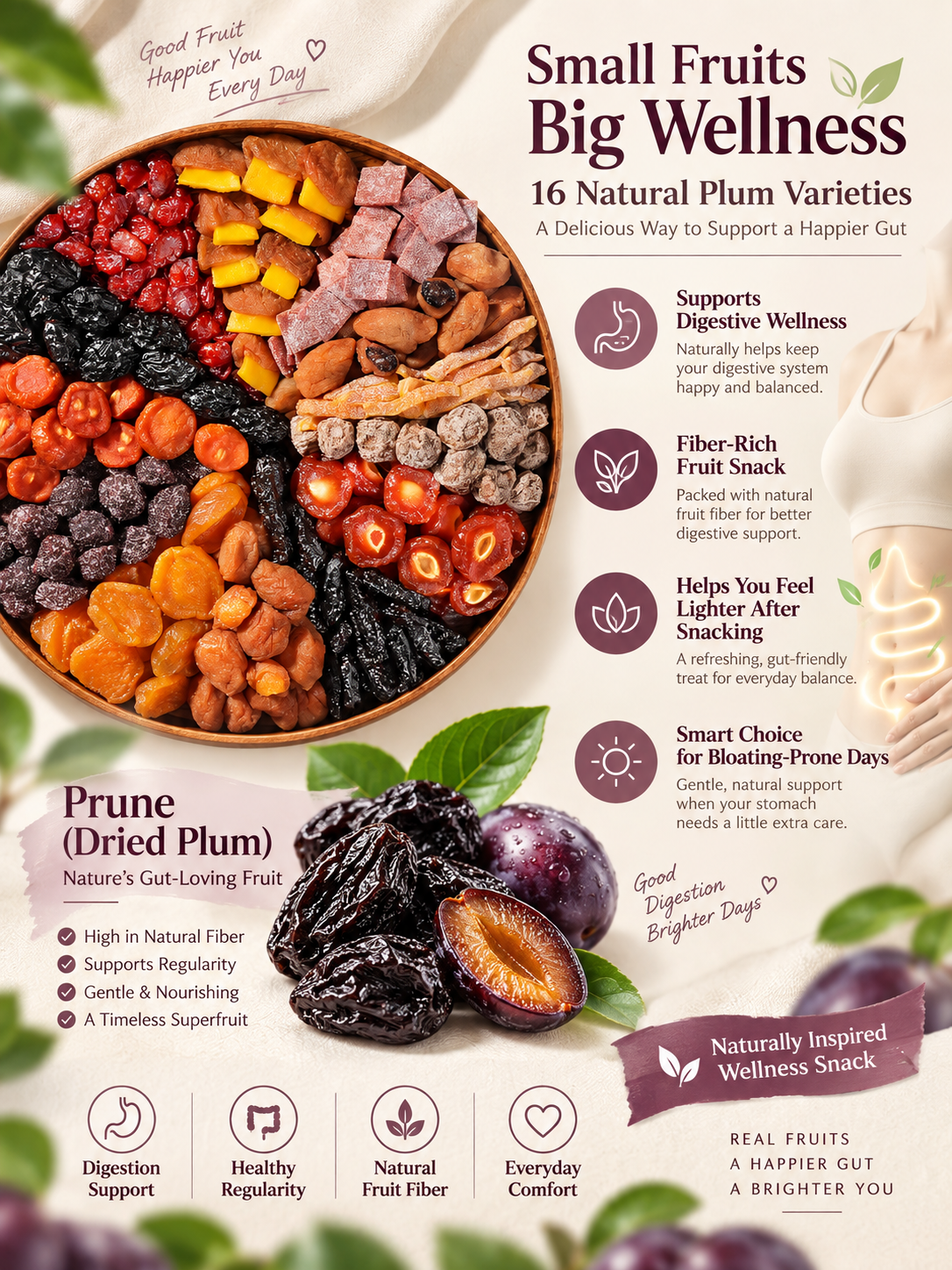 🌿 16-Fruit Premium Plum Blend | Naturally Sweet & Wholesome.-OKL