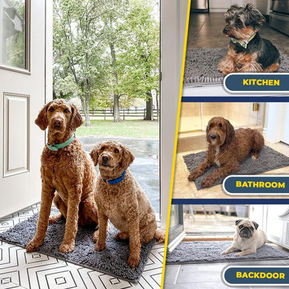 🐾Ultra-Plush Chenille Entrance Rug – Super Absorbent & Anti-Slip Magic Mat ✨ -III