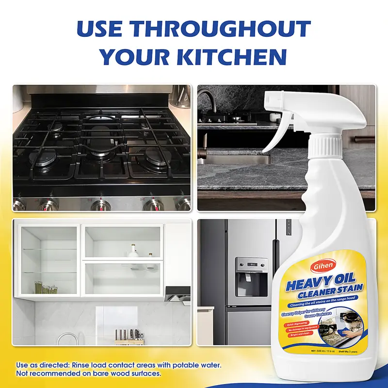 💧Effective All-Purpose Household Cleaner, Perfect for Kitchen, Oven, Stove, Sink & Home Surface Cleaning-XLB
