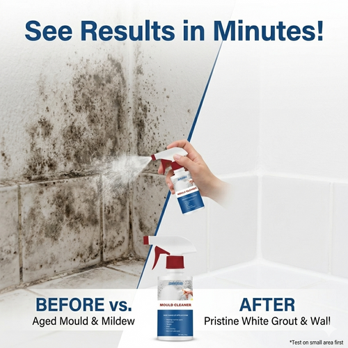 Instant Wall Mold Remover Spray - Fast-Acting Tile & Bathroom Cleaner (Visible Results)-III