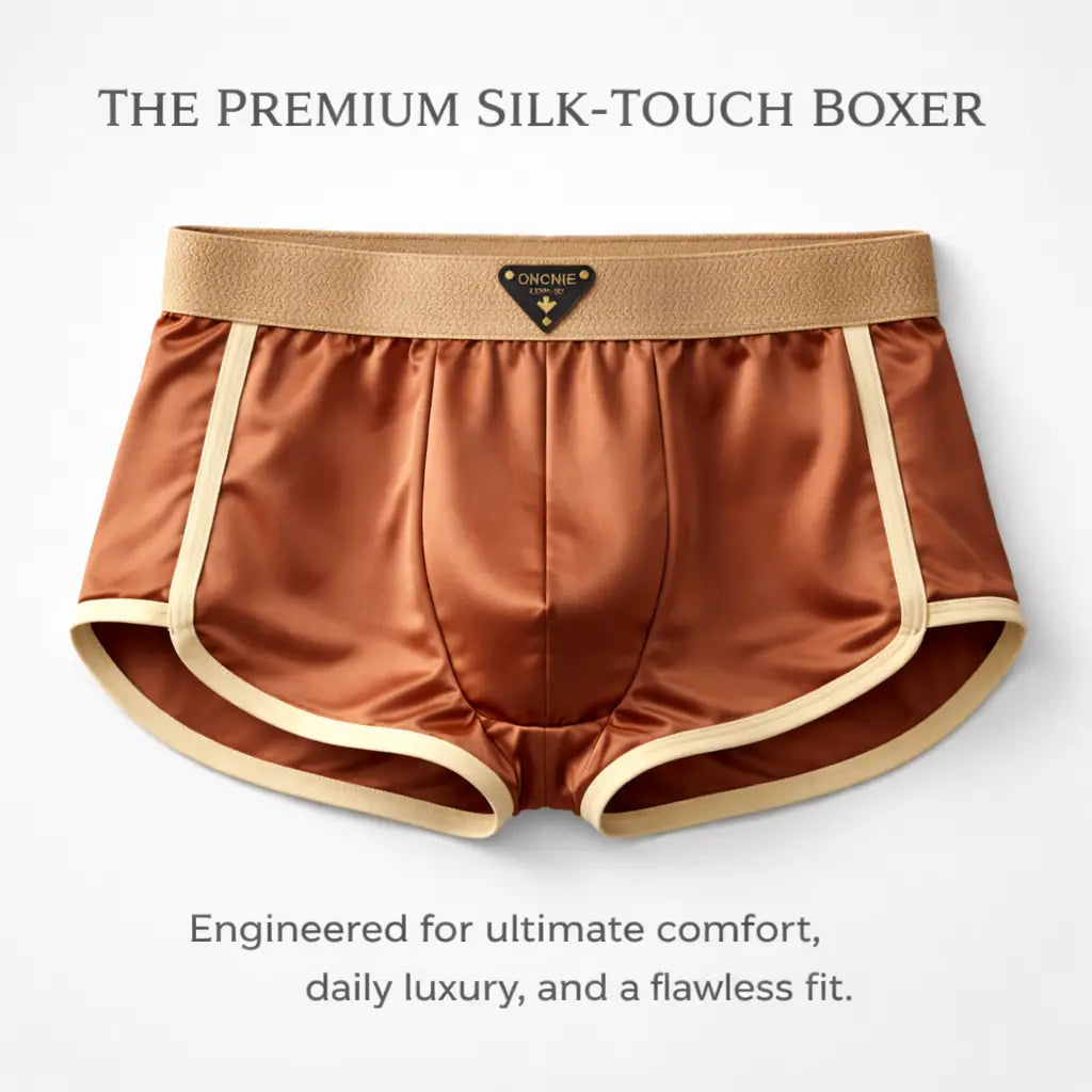💎Silk Boxer Briefs Designed for Men✦Anti-Chafing -2°C Cooling Ice Silk Comfort✦🎁Today Only: Save 60% + Free Shipping Protected Shipping -III