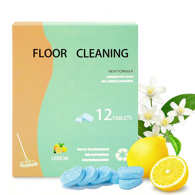 💎 1 Tablet = Deep Clean + Polish + Protect! ✨ All-In-One Floor Magic for Every Home 🏠-III