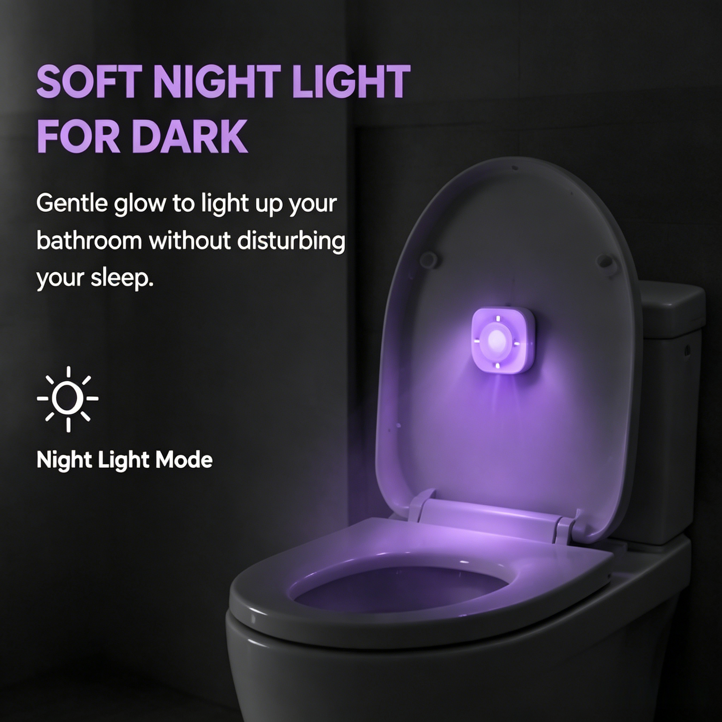 🛁 Bathroom Essential Toilet UV Sterilizer – Auto Sensor, Night Light & Eco-Friendly-WBJ