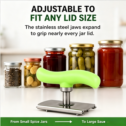🥫 Adjustable Jar Opener – Effortlessly Twist Open Any Stubborn Lid!-WBJ