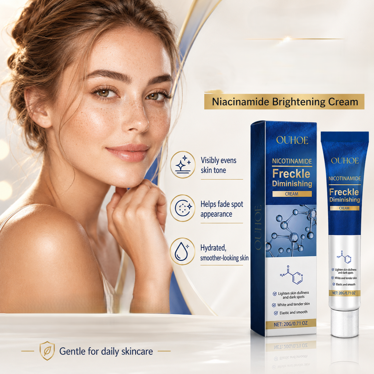 Nicotinamide Radiance Cream｜Dark Spot & Freckle Appearance Care✨Reveal a Brighter Complexion-YOY