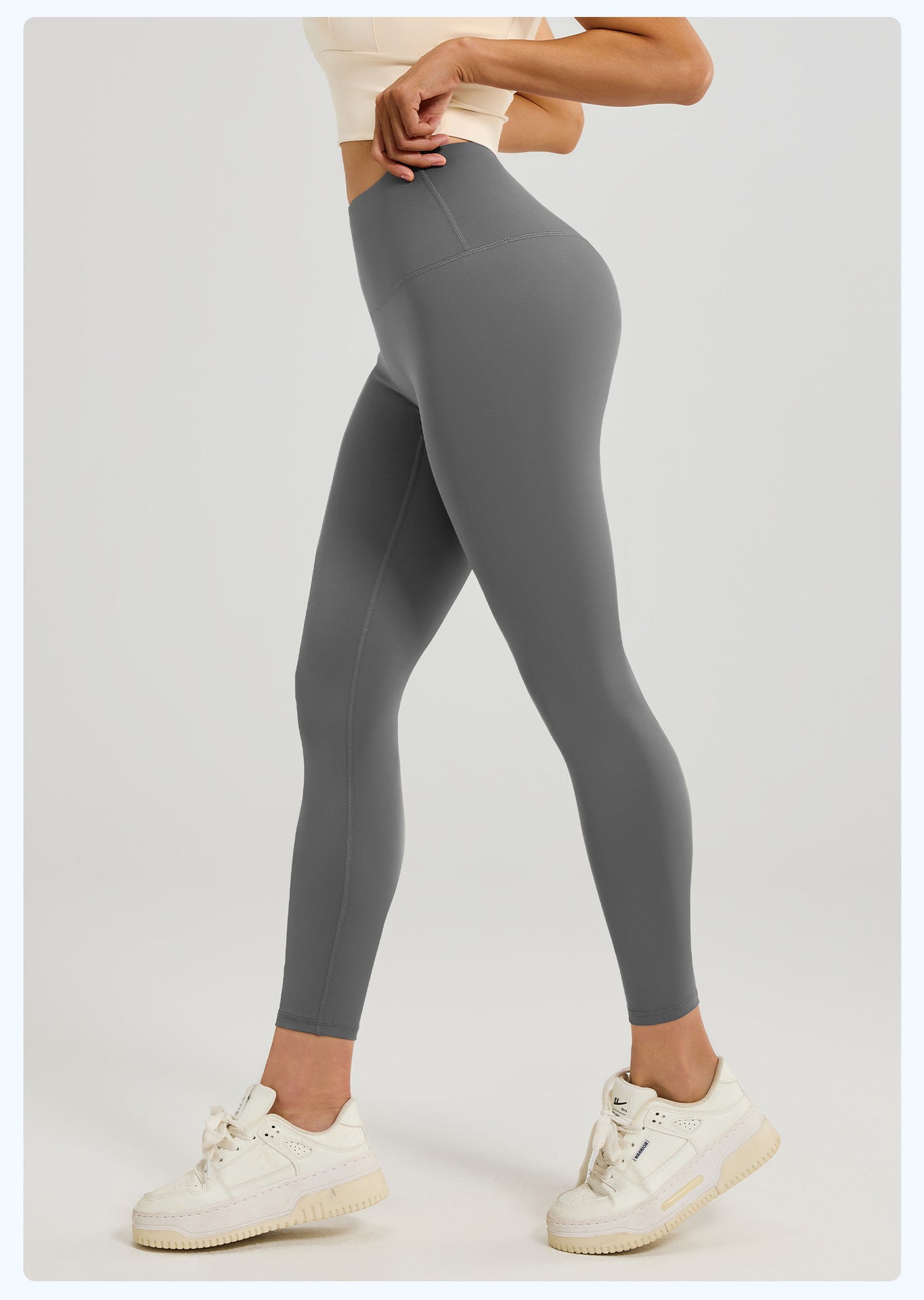 🔥LAST DAY 50% OFF-Formende Workout-Leggings mit hohem Bund, Seitentaschen-EDC