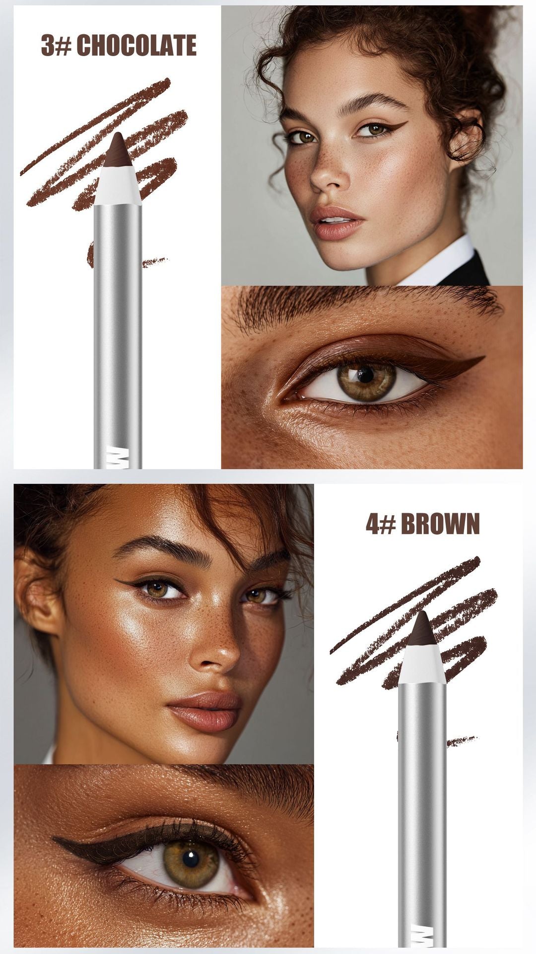 24HR Waterproof Eyeliner Pencil ✨ Smudge-Proof, Creamy & Easy to Apply for Day-to-Night Looks-JY