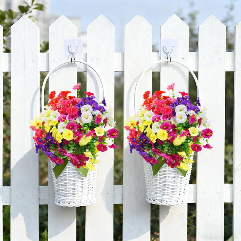 Artificial Flower (16pcs/set), Faux Flower, Decorative Flower for Home Garden, Porch, Window Box, Yard and Seasonal Celebrations, Spring/Summer Decoration, Fruit, Artificial Flower Plant #GLOBAL PICKS-JY