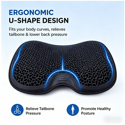 ❄️Cool Gel Car Seat Cushion – Stay Ice-Cold & Pressure-Free All Day-WBJ
