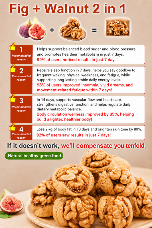 🌰 SUGAR-FREE FIG STUFFED WALNUTS -WBJ